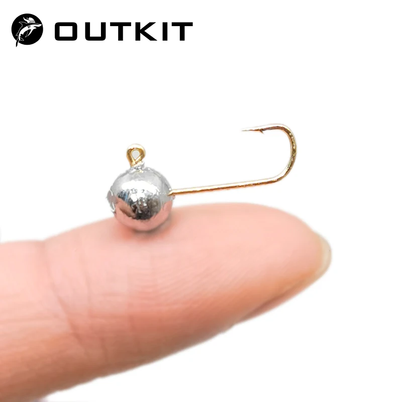 OUTKIT 10pcs Mini Jig Head Hoo - Fishing Hook Offset avis et prix