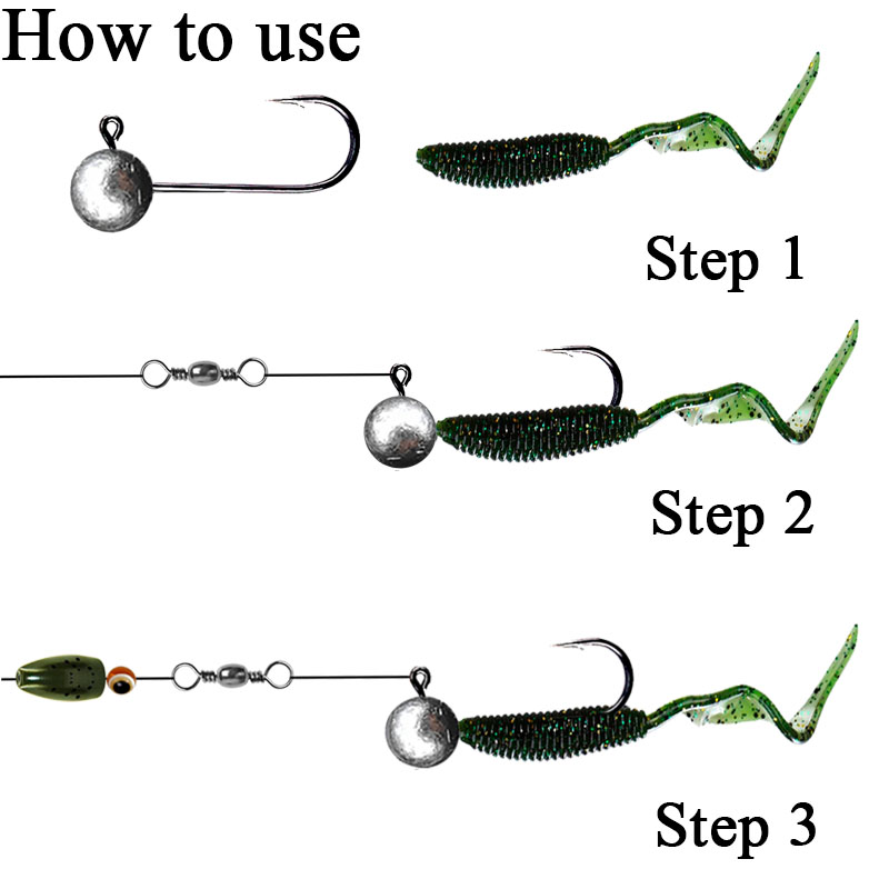 10pcs/lot Jig Head Fishing Hoo - Fishing Hook Offset avis et prix