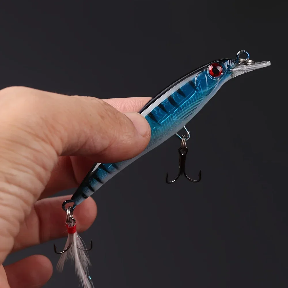 Laser 3D Eyes Bionic Minnow Fi - Fishing Hook Box avis et prix
