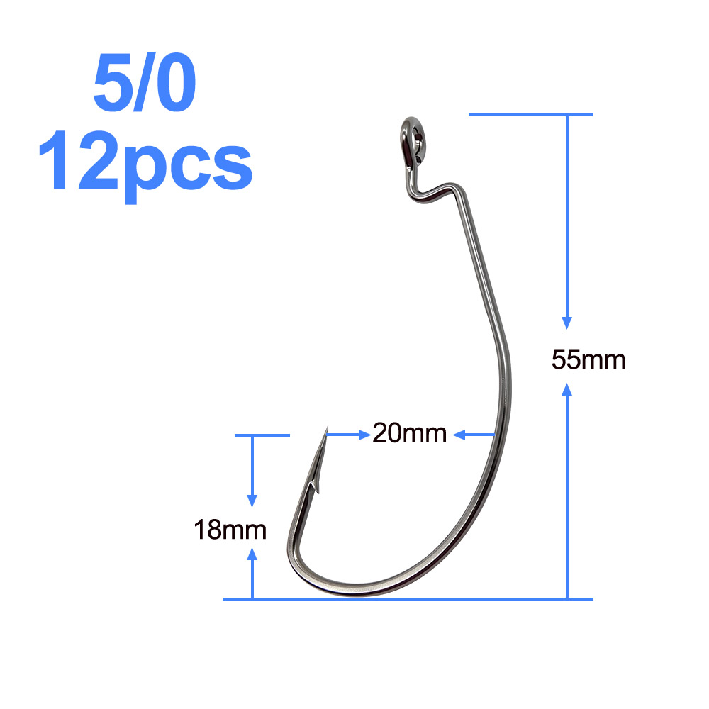 ESFISHING Offset Hook Carbon S - Fishing Hook Offset avis et prix