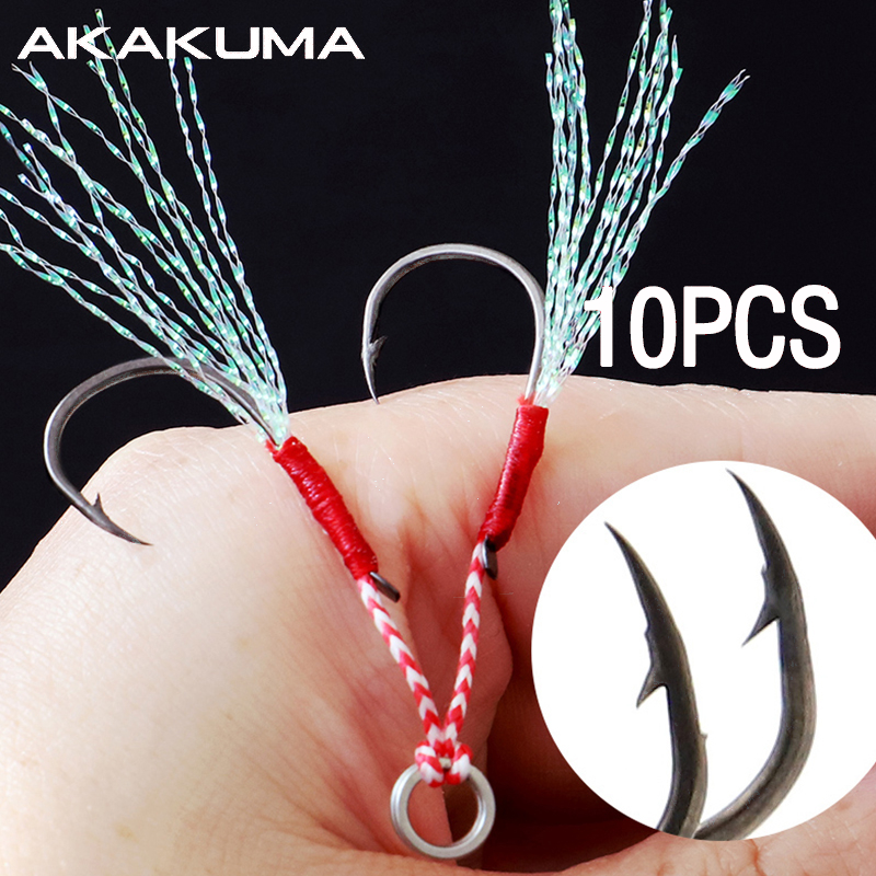 10Pcs Fishing Hooks Single Hoo - Fishing Hook Offset avis et prix