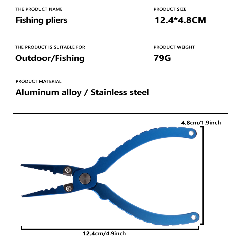 Fishing Tongs, Ultra Light Alu - Fishing Hook Sharpener avis et prix