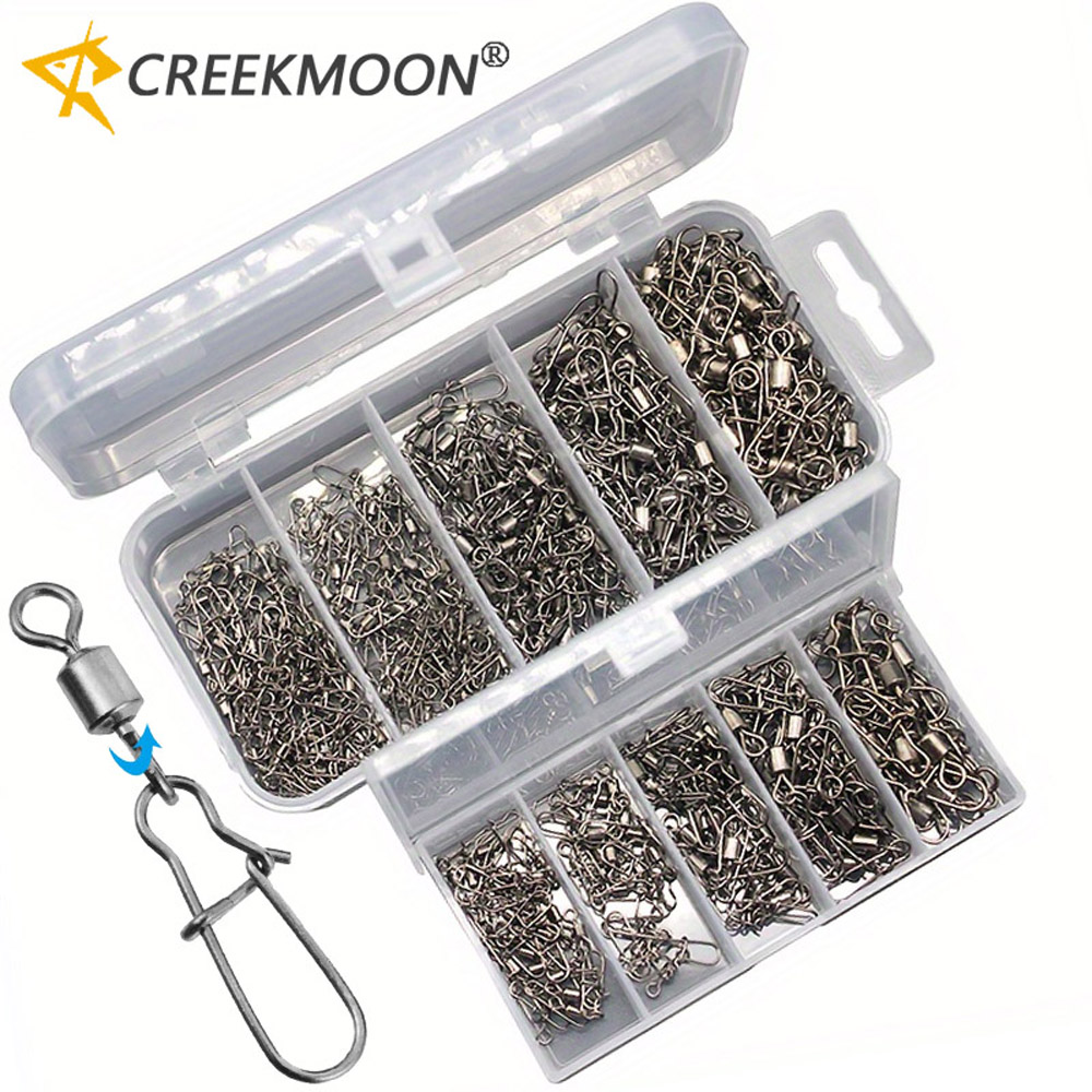 95/210 PCS Set Fishing Connect - Fishing Hook Stainless Steel avis et prix