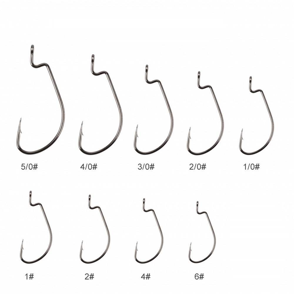 20pcs/lot Wide gap Texas fishi - Fishing Hook Offset avis et prix