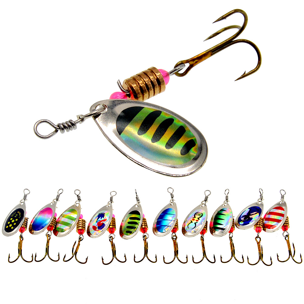 Fishing Lure Spinner Rotation  - Fishing Hook Treble avis et prix