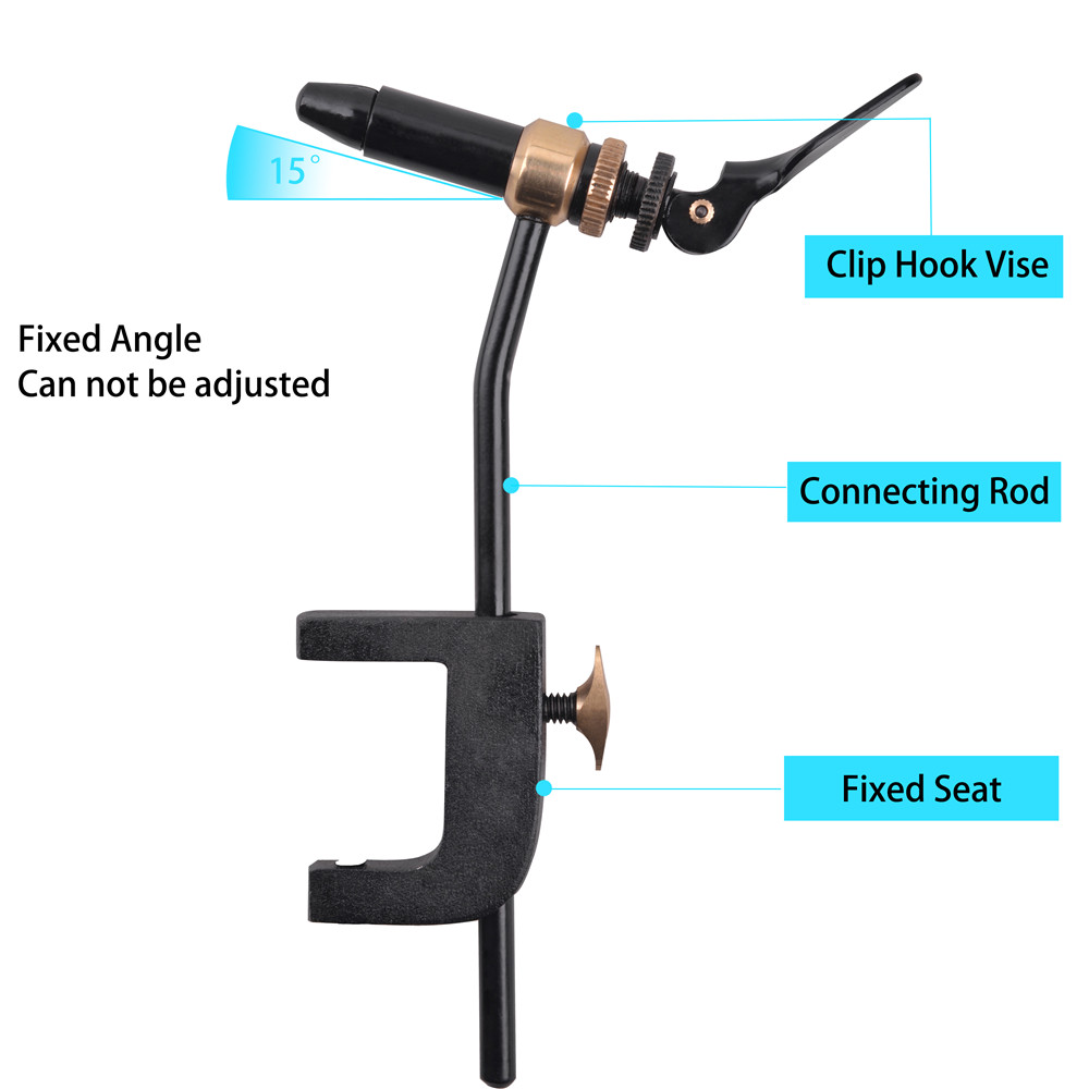 Rotary Fly Tying Vise Tool Saf - Fishing Hook Jig avis et prix