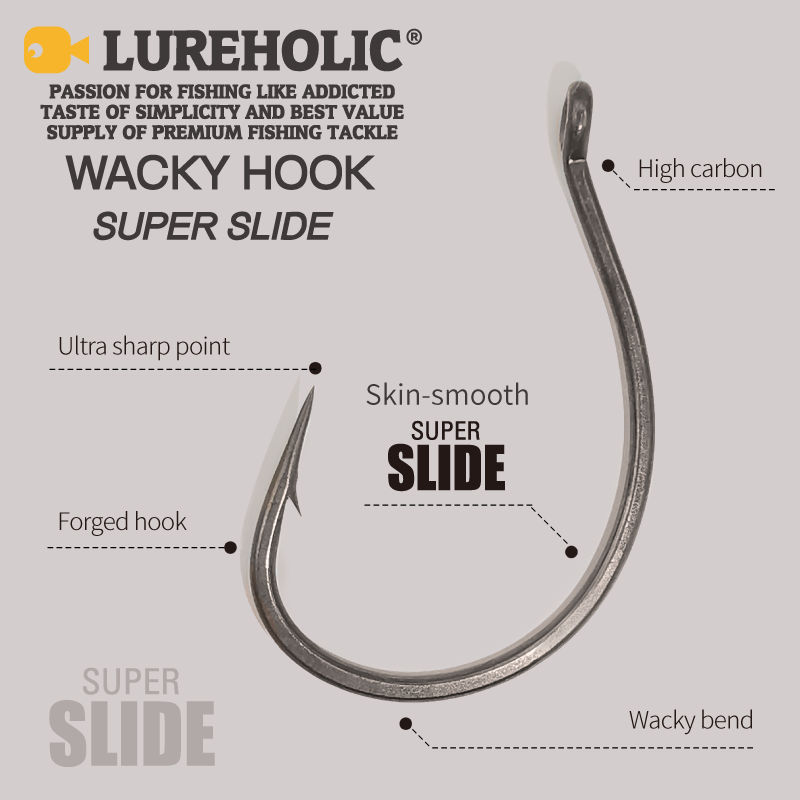 LUREHOLIC PTFE Super Slide Wac - Fishing Hook Offset avis et prix