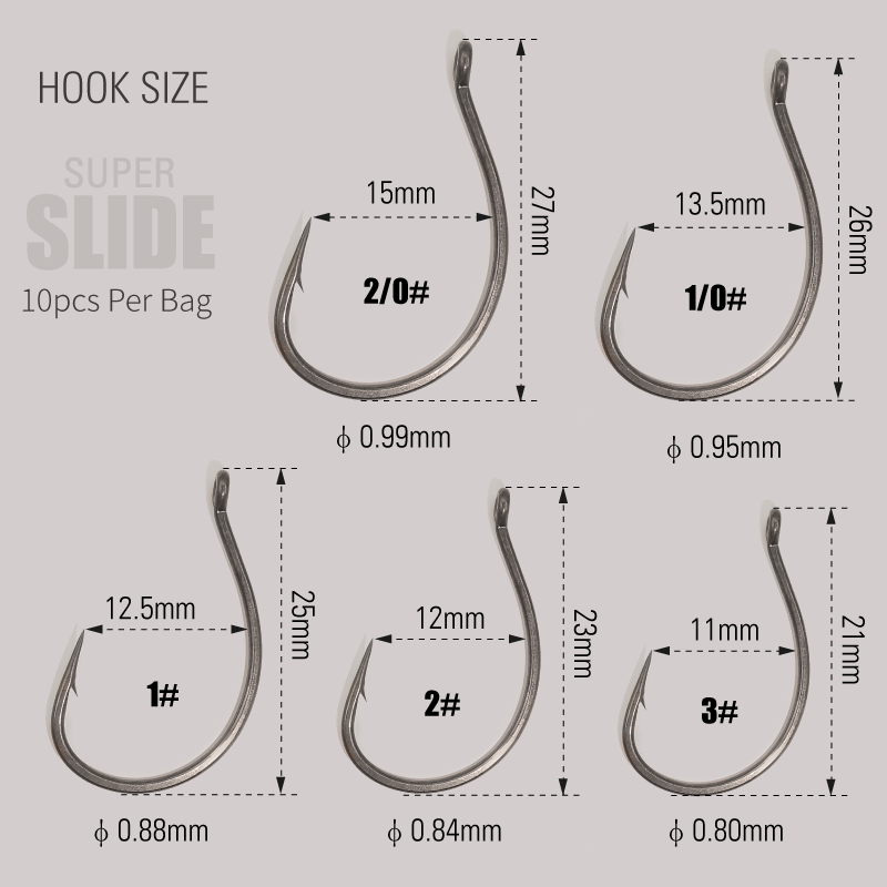 LUREHOLIC PTFE Super Slide Wac - Fishing Hook Offset avis et prix