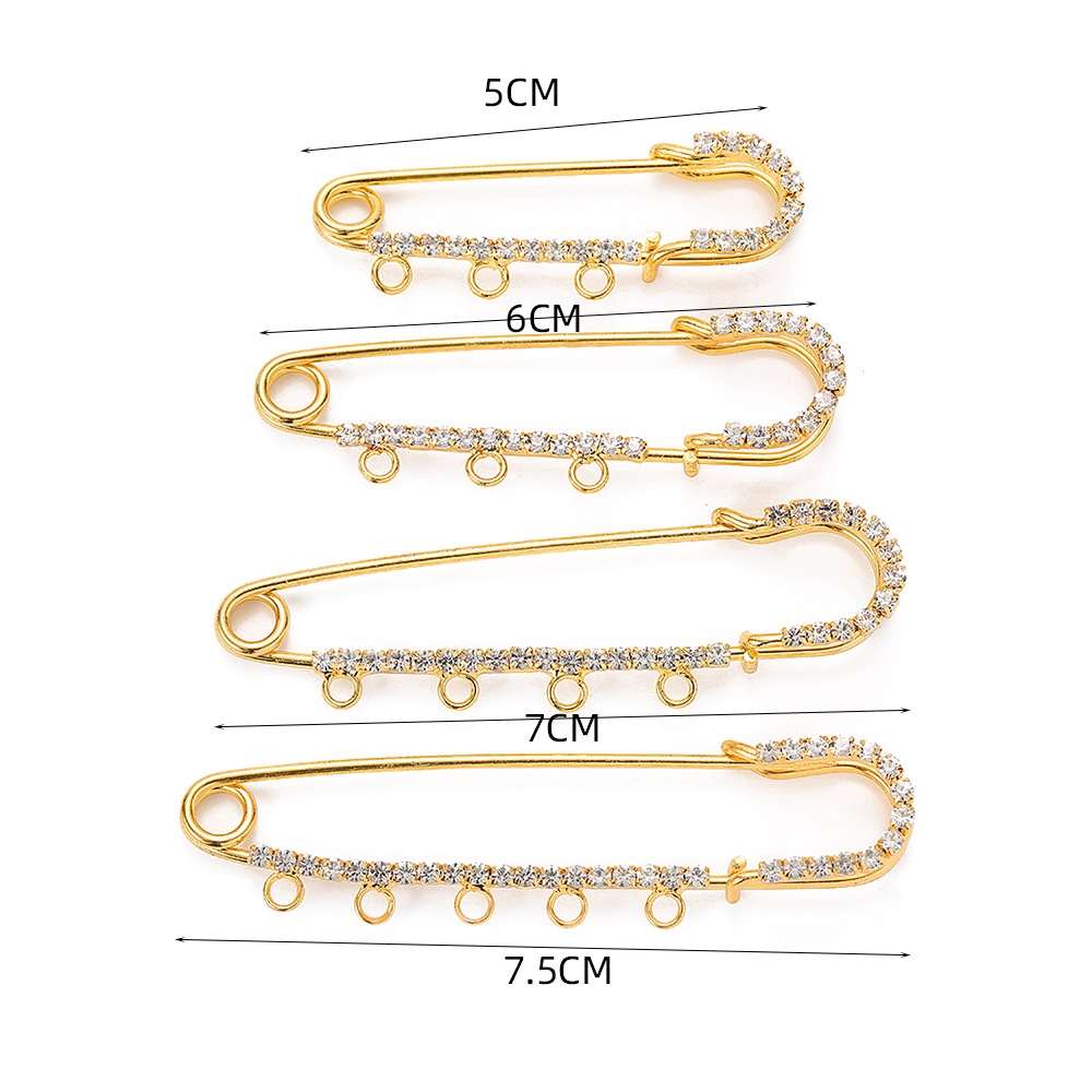 5pcs 50/60/70/75mm Rhinestone  - Fishing Hook Size avis et prix