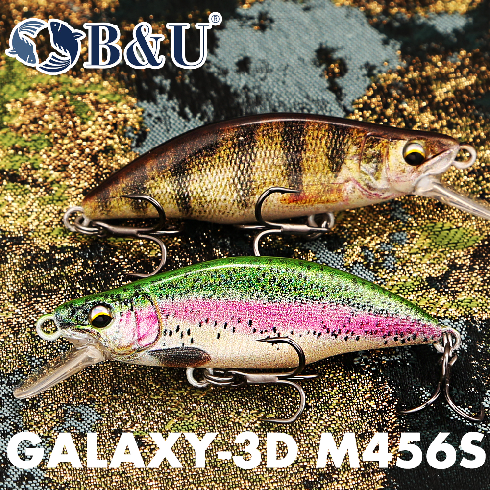 B&U Trout Pattern Hard Bait Si - Fishing Hook Treble avis et prix