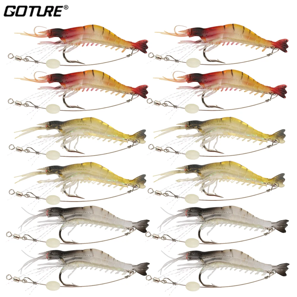 Goture Silicon Shrimp Fishing  - Fishing Hook Assortment avis et prix