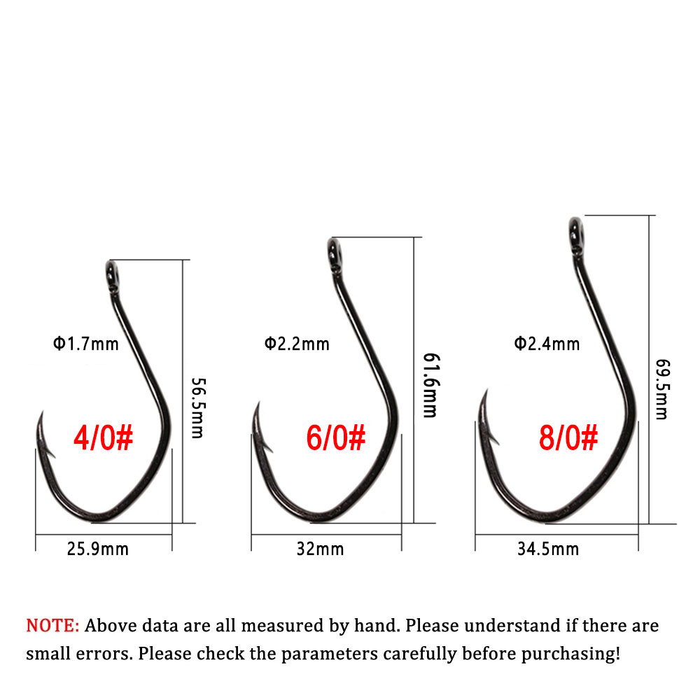 Wifreo 20pcs V Shape Catfish H - Fishing Hook Offset avis et prix