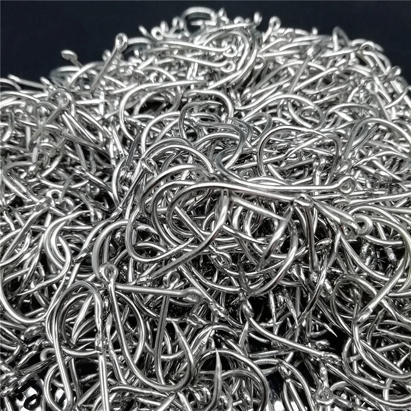 200Pcs Fishing Hooks Eyed Circ - Fishing Hook Circle avis et prix