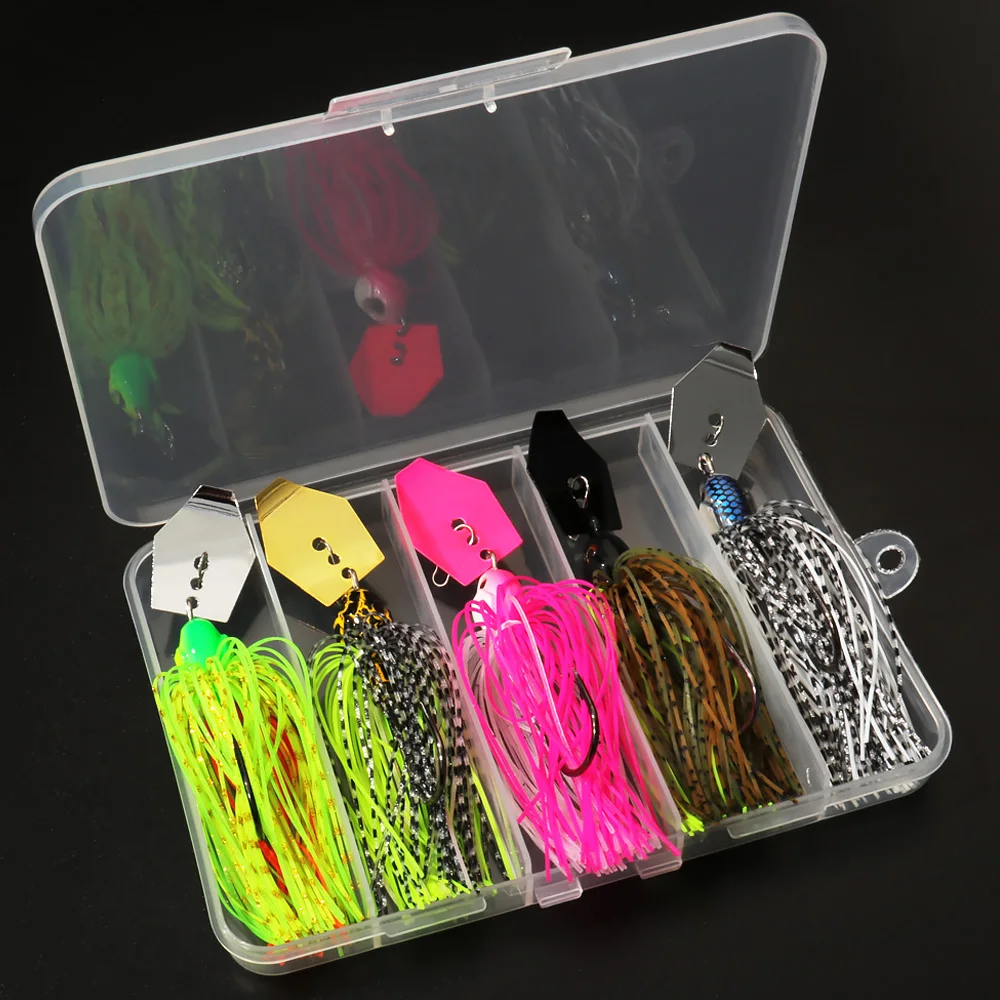 Spinner Bait 7g/9g/12g/14g/21g - Fishing Hook Weedless avis et prix