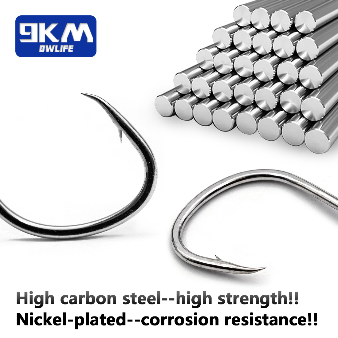 9KM Fishing Hooks Saltwater Li - Fishing Hook Circle avis et prix