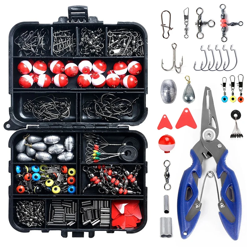 263pcs Outdoor Fishing Accesso - Fishing Hook Box avis et prix
