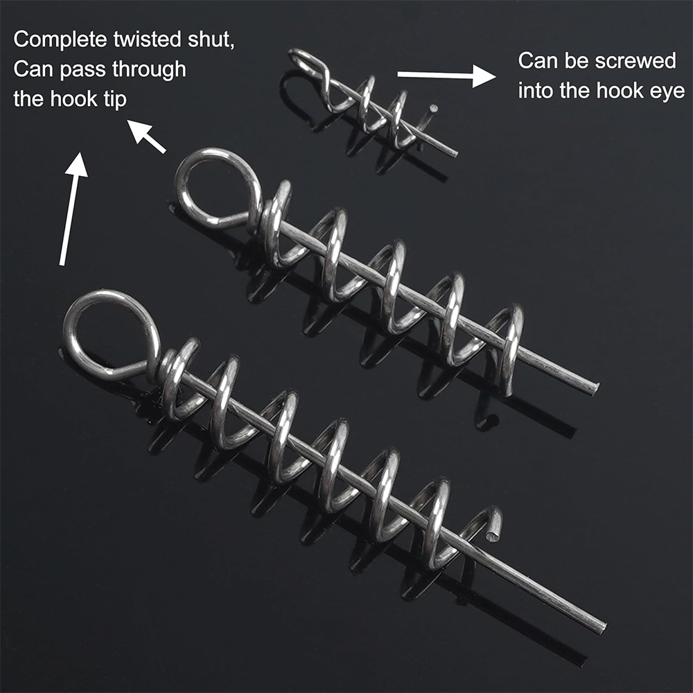 50Pcs Spring Twist Lock Fishin - Fishing Hook Box avis et prix
