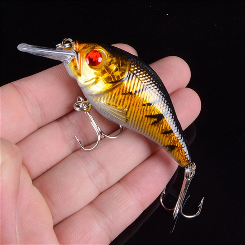 3D Eyes 7.5cm 10.2g Hard VIB L - Fishing Hook Treble avis et prix