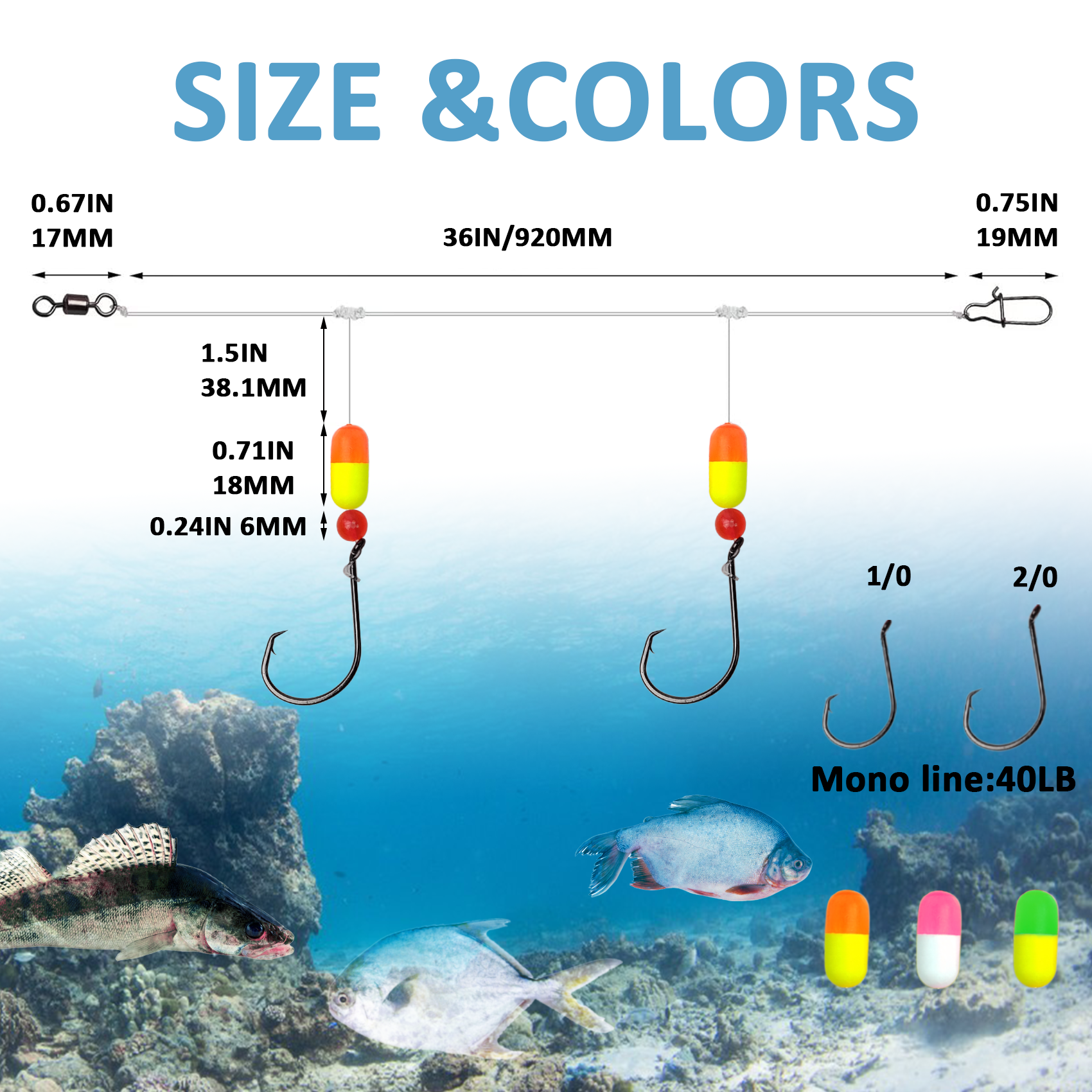 Aventik Pompano Rig Fishing Sa - Fishing Hook Circle avis et prix