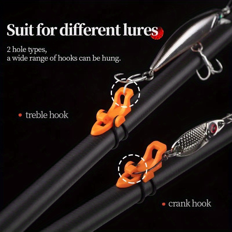 5pcs Fishing Rod Pole Hook Kee - Fishing Hook Box avis et prix
