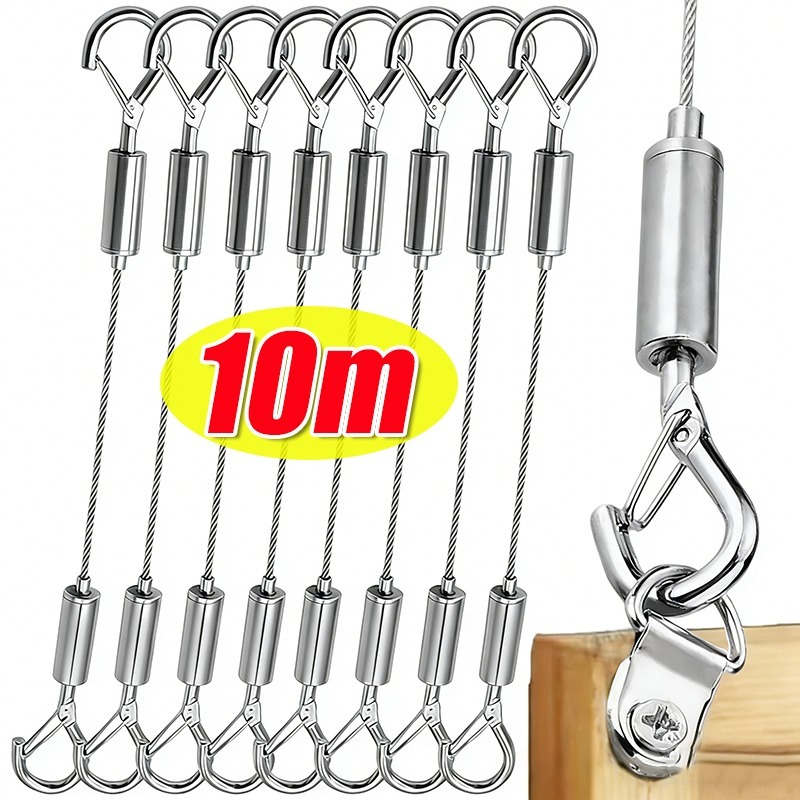 Stainless Steel Wire Rope With - Fishing Hook Stainless Steel avis et prix