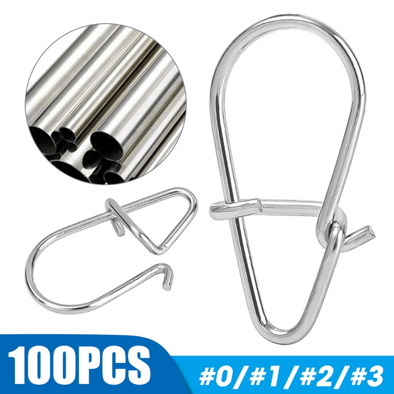 100PCS Stainless Steel Fishing - Fishing Hook Stainless Steel avis et prix