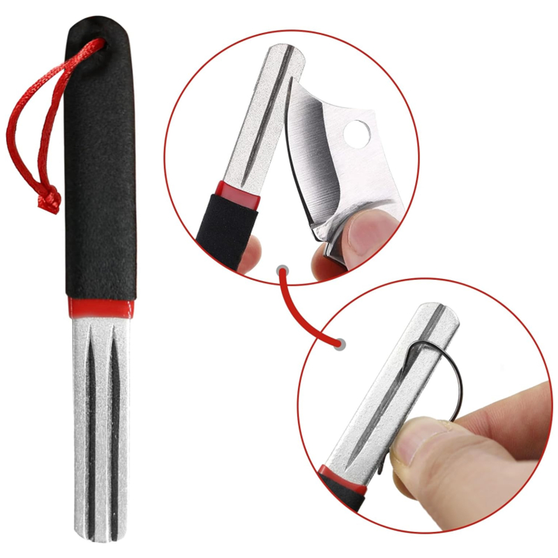 4 Colors Portable Outdoor Doub - Fishing Hook Sharpener avis et prix