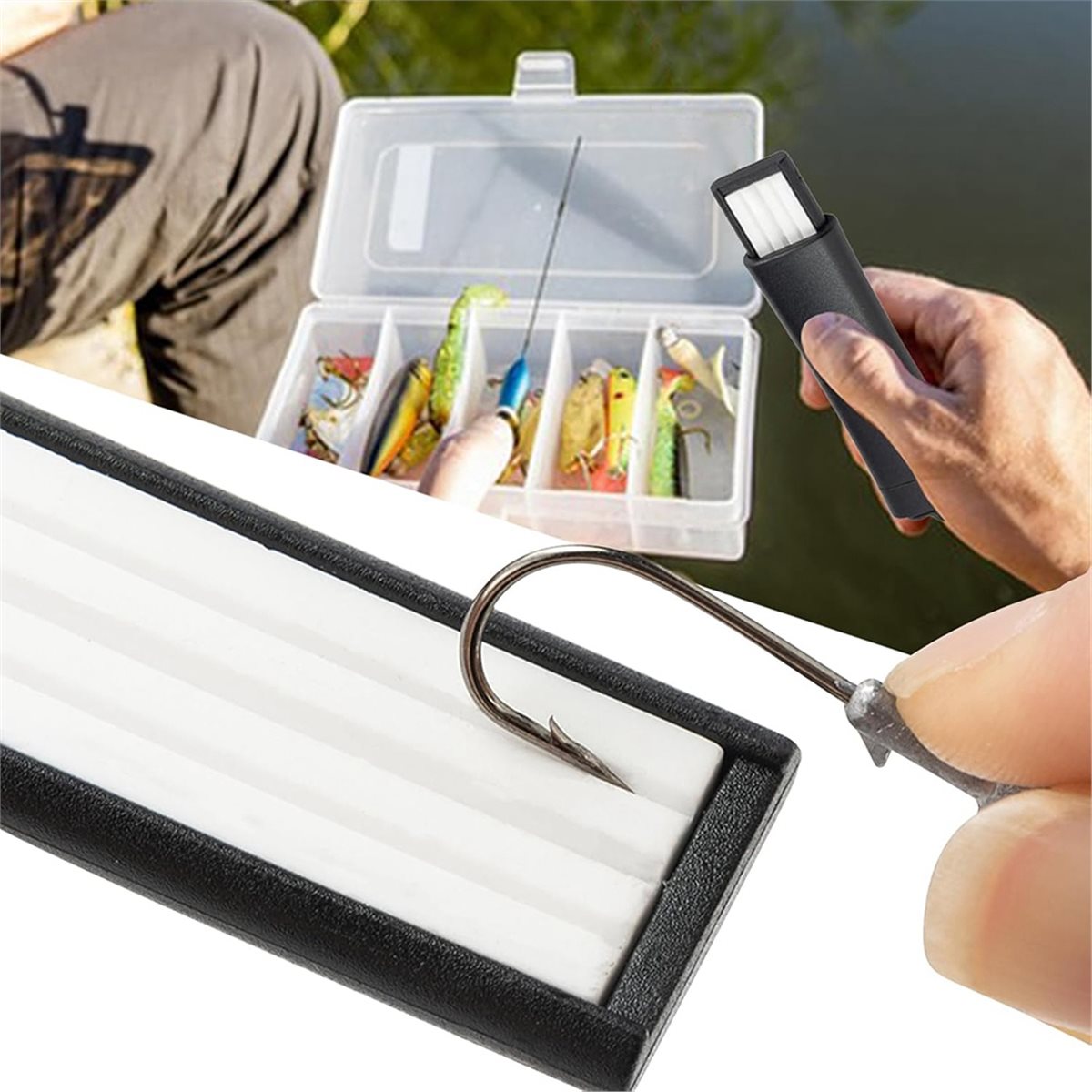 Fishing Hook Sharpener - Compa - Fishing Hook Sharpener avis et prix