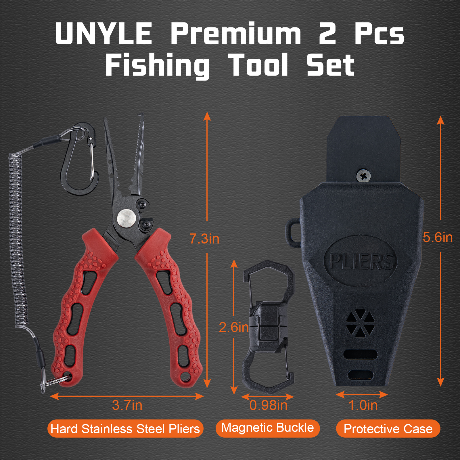 Goture Fish Lip Gripper Pliers - Fishing Hook Sharpener avis et prix