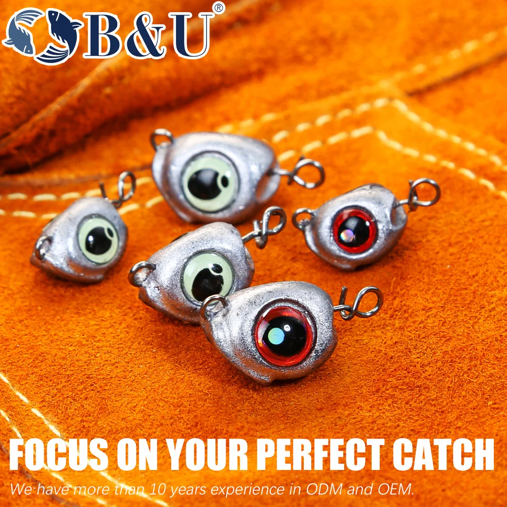 B&U Swing Jig head cheburashka - Fishing Hook Jig avis et prix