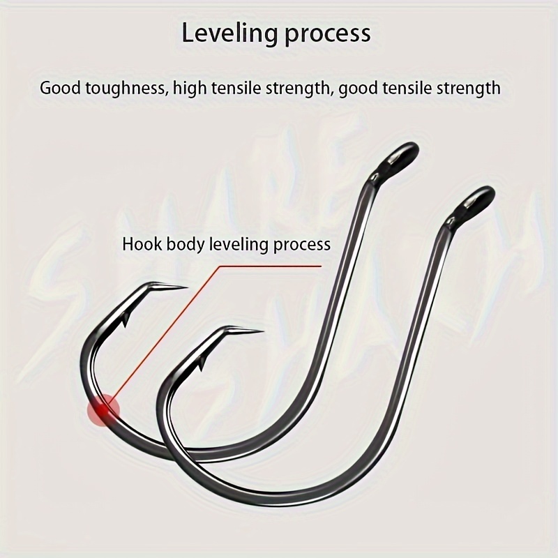 50pcs Circle Hooks Fishing Equ - Fishing Hook Circle avis et prix